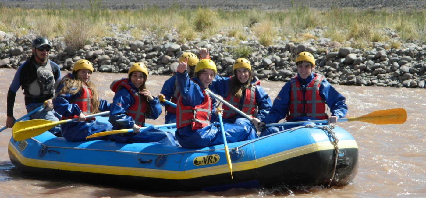 Rafting por el Río Mendoza